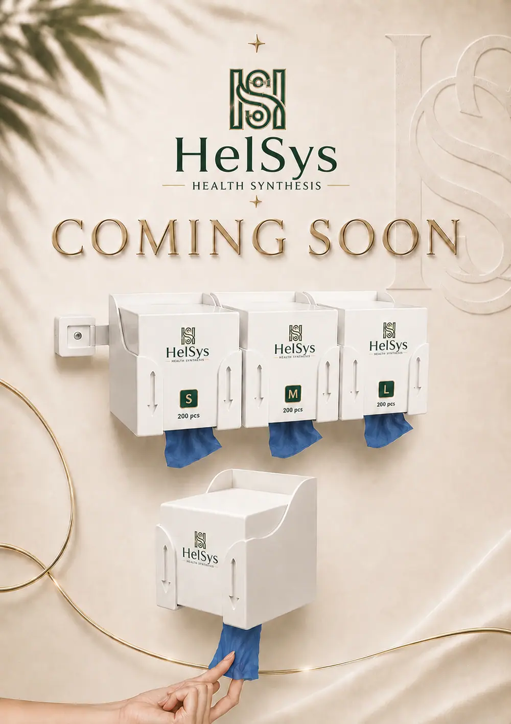 HelSys wall dispenser